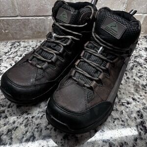 Ozark  Men's Waterproof Hiking Boots Size 12, Brown